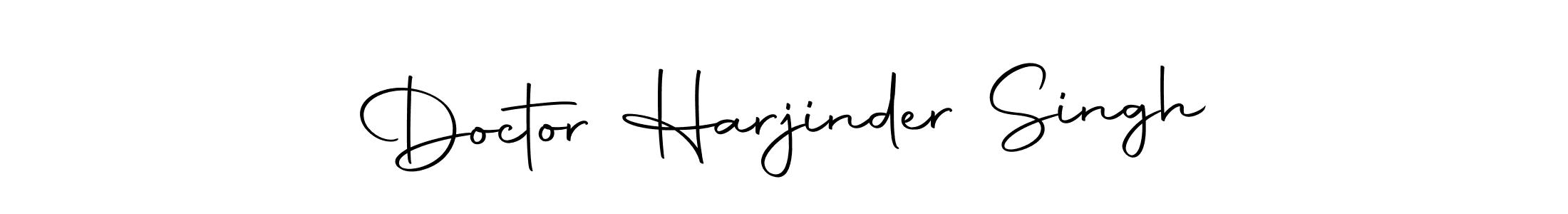 Doctor Harjinder Singh stylish signature style. Best Handwritten Sign (Autography-DOLnW) for my name. Handwritten Signature Collection Ideas for my name Doctor Harjinder Singh. Doctor Harjinder Singh signature style 10 images and pictures png