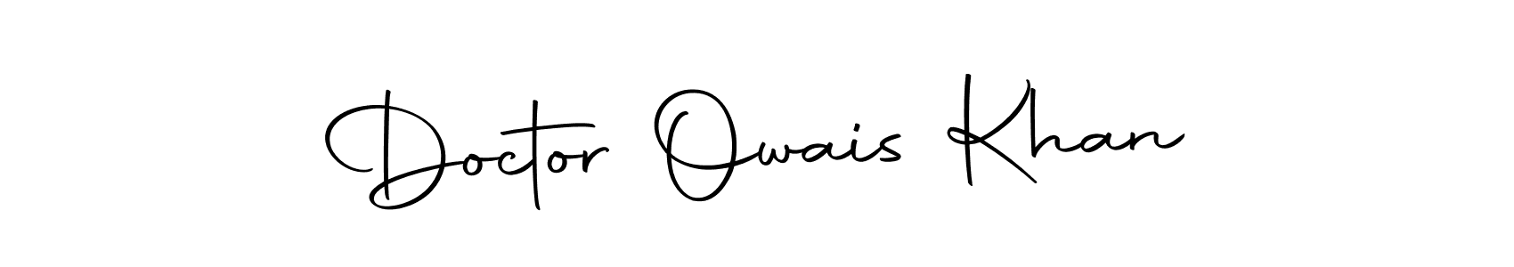 Make a beautiful signature design for name Doctor Owais Khan. With this signature (Autography-DOLnW) style, you can create a handwritten signature for free. Doctor Owais Khan signature style 10 images and pictures png