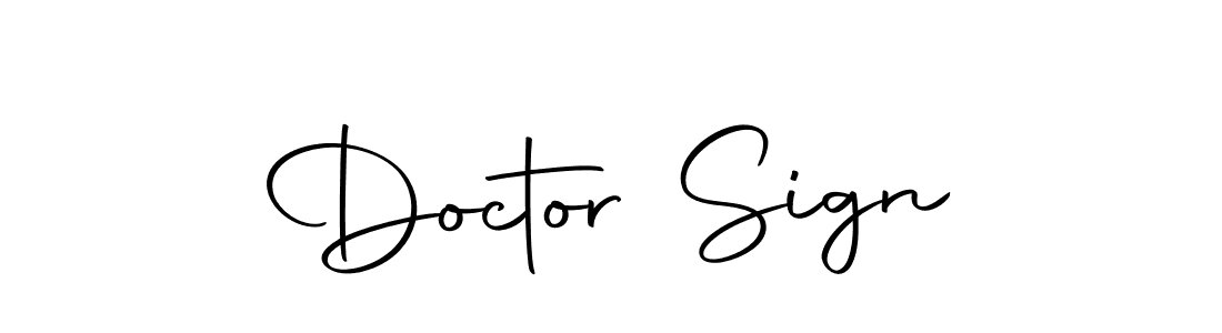 Also we have Doctor Sign name is the best signature style. Create professional handwritten signature collection using Autography-DOLnW autograph style. Doctor Sign signature style 10 images and pictures png