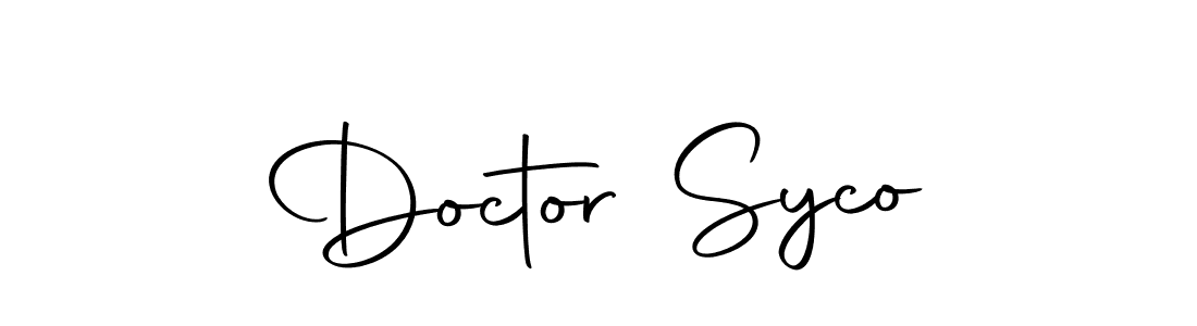 How to make Doctor Syco signature? Autography-DOLnW is a professional autograph style. Create handwritten signature for Doctor Syco name. Doctor Syco signature style 10 images and pictures png