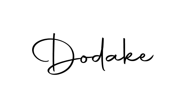 Make a beautiful signature design for name Dodake. With this signature (Autography-DOLnW) style, you can create a handwritten signature for free. Dodake signature style 10 images and pictures png