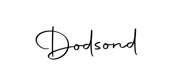 Create a beautiful signature design for name Dodsond. With this signature (Autography-DOLnW) fonts, you can make a handwritten signature for free. Dodsond signature style 10 images and pictures png