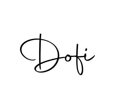 Make a beautiful signature design for name Dofi. With this signature (Autography-DOLnW) style, you can create a handwritten signature for free. Dofi signature style 10 images and pictures png