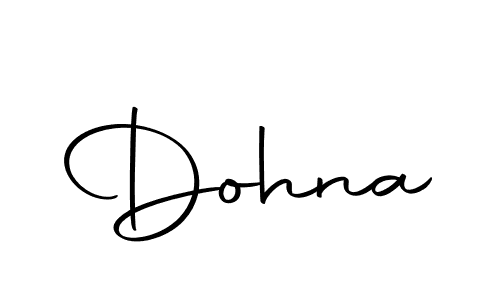 Design your own signature with our free online signature maker. With this signature software, you can create a handwritten (Autography-DOLnW) signature for name Dohna. Dohna signature style 10 images and pictures png