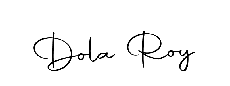 Create a beautiful signature design for name Dola Roy. With this signature (Autography-DOLnW) fonts, you can make a handwritten signature for free. Dola Roy signature style 10 images and pictures png