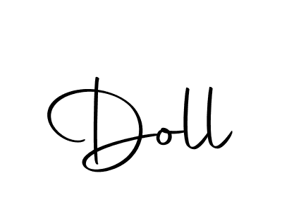 Design your own signature with our free online signature maker. With this signature software, you can create a handwritten (Autography-DOLnW) signature for name Doll. Doll signature style 10 images and pictures png