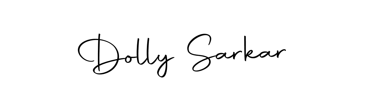 Use a signature maker to create a handwritten signature online. With this signature software, you can design (Autography-DOLnW) your own signature for name Dolly Sarkar. Dolly Sarkar signature style 10 images and pictures png