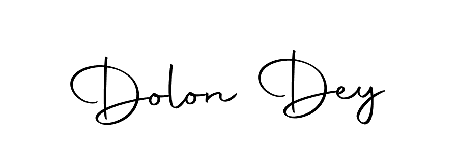 How to make Dolon Dey name signature. Use Autography-DOLnW style for creating short signs online. This is the latest handwritten sign. Dolon Dey signature style 10 images and pictures png