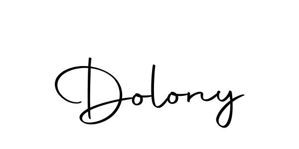 if you are searching for the best signature style for your name Dolony. so please give up your signature search. here we have designed multiple signature styles  using Autography-DOLnW. Dolony signature style 10 images and pictures png