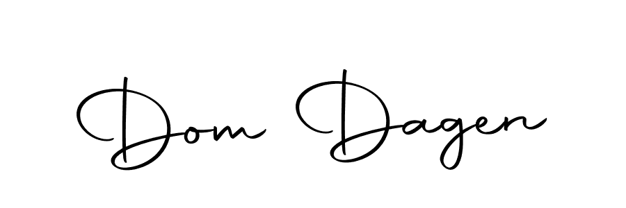 How to make Dom Dagen signature? Autography-DOLnW is a professional autograph style. Create handwritten signature for Dom Dagen name. Dom Dagen signature style 10 images and pictures png
