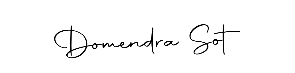 Create a beautiful signature design for name Domendra Sot. With this signature (Autography-DOLnW) fonts, you can make a handwritten signature for free. Domendra Sot signature style 10 images and pictures png