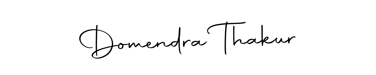 You can use this online signature creator to create a handwritten signature for the name Domendra Thakur. This is the best online autograph maker. Domendra Thakur signature style 10 images and pictures png