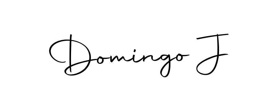 Create a beautiful signature design for name Domingo J. With this signature (Autography-DOLnW) fonts, you can make a handwritten signature for free. Domingo J signature style 10 images and pictures png