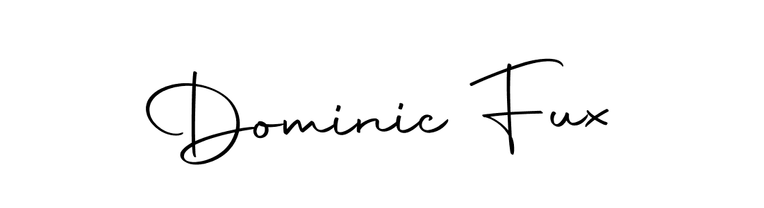 Create a beautiful signature design for name Dominic Fux. With this signature (Autography-DOLnW) fonts, you can make a handwritten signature for free. Dominic Fux signature style 10 images and pictures png