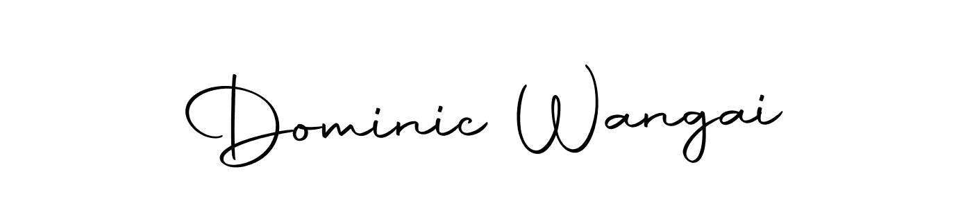 Make a beautiful signature design for name Dominic Wangai. Use this online signature maker to create a handwritten signature for free. Dominic Wangai signature style 10 images and pictures png