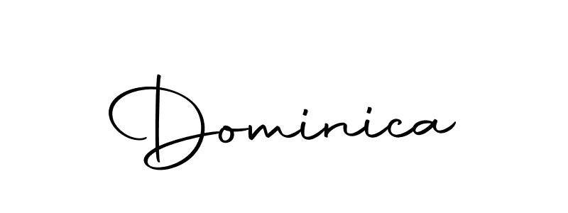 Use a signature maker to create a handwritten signature online. With this signature software, you can design (Autography-DOLnW) your own signature for name Dominica. Dominica signature style 10 images and pictures png