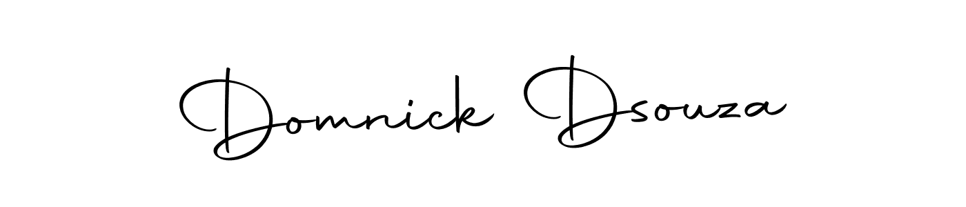 Make a short Domnick Dsouza signature style. Manage your documents anywhere anytime using Autography-DOLnW. Create and add eSignatures, submit forms, share and send files easily. Domnick Dsouza signature style 10 images and pictures png