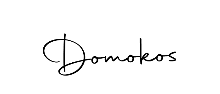 Make a beautiful signature design for name Domokos. With this signature (Autography-DOLnW) style, you can create a handwritten signature for free. Domokos signature style 10 images and pictures png