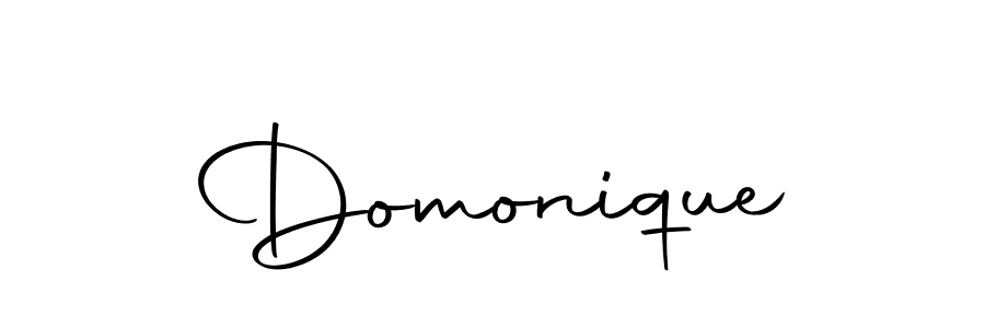 Also we have Domonique name is the best signature style. Create professional handwritten signature collection using Autography-DOLnW autograph style. Domonique signature style 10 images and pictures png