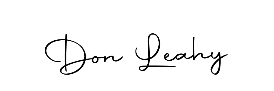 How to make Don Leahy signature? Autography-DOLnW is a professional autograph style. Create handwritten signature for Don Leahy name. Don Leahy signature style 10 images and pictures png