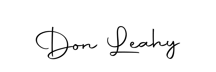 Create a beautiful signature design for name Don Leahy. With this signature (Autography-DOLnW) fonts, you can make a handwritten signature for free. Don Leahy signature style 10 images and pictures png