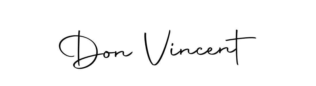 You should practise on your own different ways (Autography-DOLnW) to write your name (Don Vincent) in signature. don't let someone else do it for you. Don Vincent signature style 10 images and pictures png