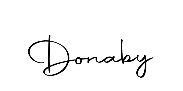 How to make Donaby signature? Autography-DOLnW is a professional autograph style. Create handwritten signature for Donaby name. Donaby signature style 10 images and pictures png