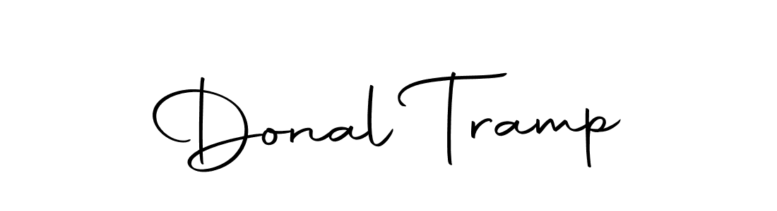 Make a short Donal Tramp signature style. Manage your documents anywhere anytime using Autography-DOLnW. Create and add eSignatures, submit forms, share and send files easily. Donal Tramp signature style 10 images and pictures png