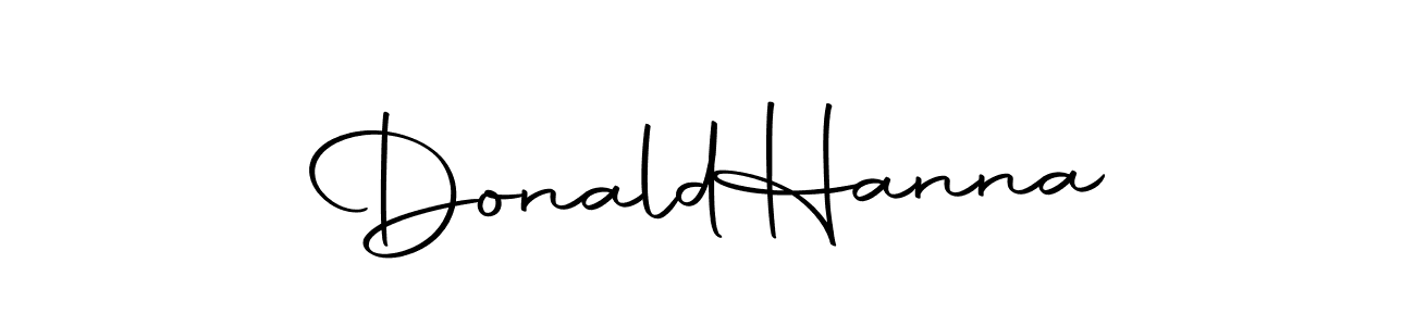 Also we have Donald  Hanna name is the best signature style. Create professional handwritten signature collection using Autography-DOLnW autograph style. Donald  Hanna signature style 10 images and pictures png