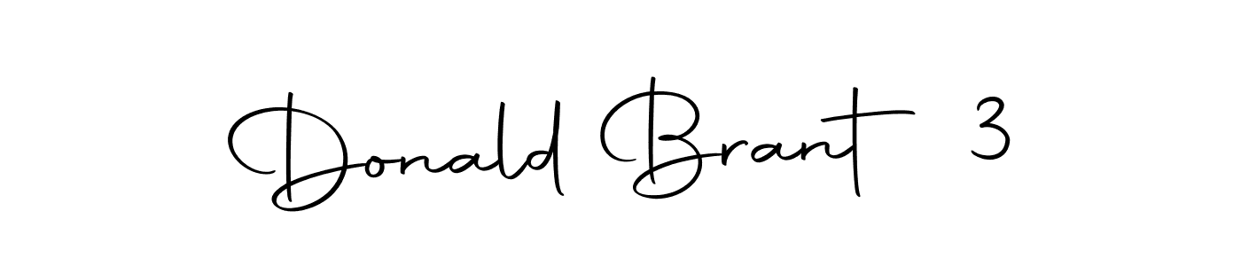 How to make Donald Brant 3 signature? Autography-DOLnW is a professional autograph style. Create handwritten signature for Donald Brant 3 name. Donald Brant 3 signature style 10 images and pictures png