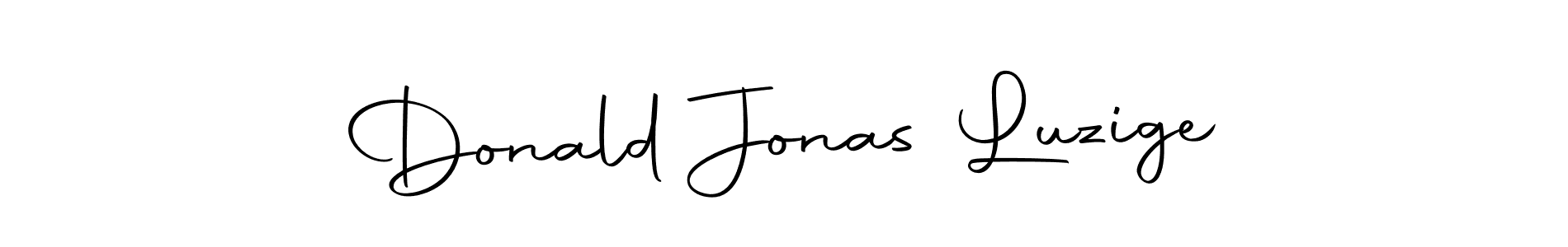 Similarly Autography-DOLnW is the best handwritten signature design. Signature creator online .You can use it as an online autograph creator for name Donald Jonas Luzige. Donald Jonas Luzige signature style 10 images and pictures png