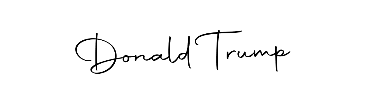 Use a signature maker to create a handwritten signature online. With this signature software, you can design (Autography-DOLnW) your own signature for name Donald Trump. Donald Trump signature style 10 images and pictures png
