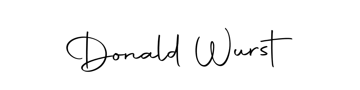 Make a beautiful signature design for name Donald Wurst. Use this online signature maker to create a handwritten signature for free. Donald Wurst signature style 10 images and pictures png