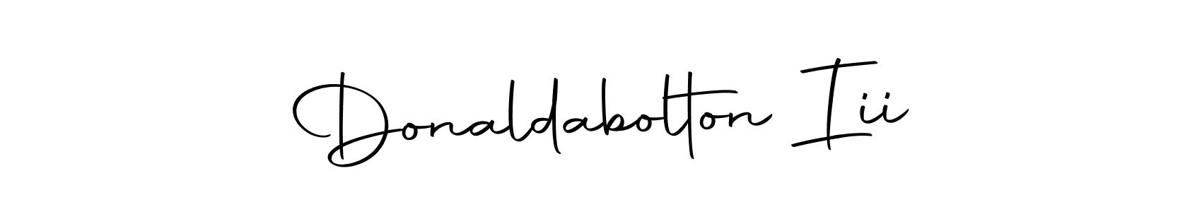 Here are the top 10 professional signature styles for the name Donaldabolton Iii. These are the best autograph styles you can use for your name. Donaldabolton Iii signature style 10 images and pictures png