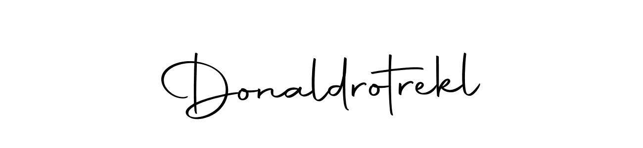 You should practise on your own different ways (Autography-DOLnW) to write your name (Donaldrotrekl) in signature. don't let someone else do it for you. Donaldrotrekl signature style 10 images and pictures png