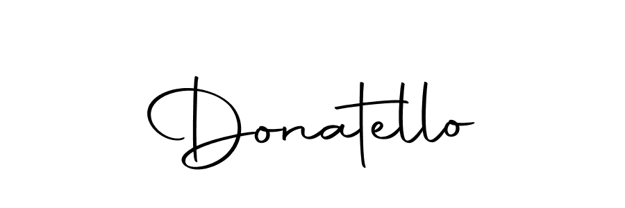 Create a beautiful signature design for name Donatello. With this signature (Autography-DOLnW) fonts, you can make a handwritten signature for free. Donatello signature style 10 images and pictures png