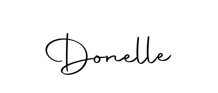 Create a beautiful signature design for name Donelle. With this signature (Autography-DOLnW) fonts, you can make a handwritten signature for free. Donelle signature style 10 images and pictures png