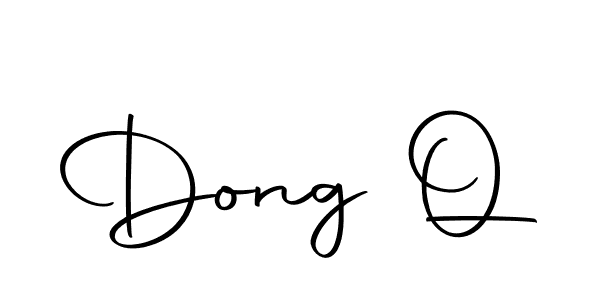 The best way (Autography-DOLnW) to make a short signature is to pick only two or three words in your name. The name Dong Q include a total of six letters. For converting this name. Dong Q signature style 10 images and pictures png