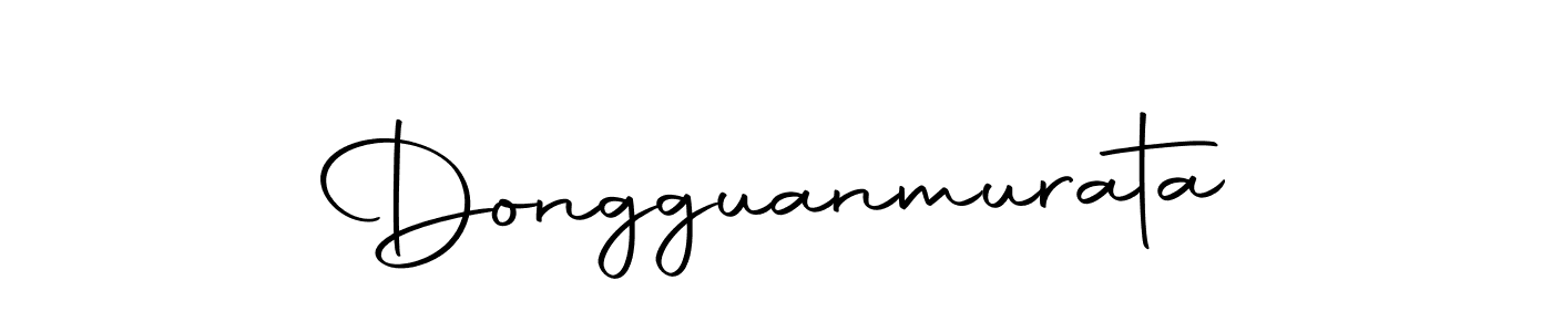 Use a signature maker to create a handwritten signature online. With this signature software, you can design (Autography-DOLnW) your own signature for name Dongguanmurata. Dongguanmurata signature style 10 images and pictures png