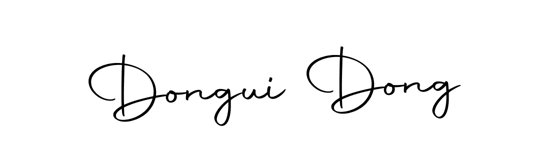 Dongui Dong stylish signature style. Best Handwritten Sign (Autography-DOLnW) for my name. Handwritten Signature Collection Ideas for my name Dongui Dong. Dongui Dong signature style 10 images and pictures png