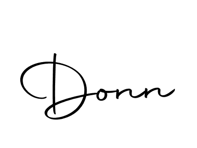 Create a beautiful signature design for name Donn. With this signature (Autography-DOLnW) fonts, you can make a handwritten signature for free. Donn signature style 10 images and pictures png