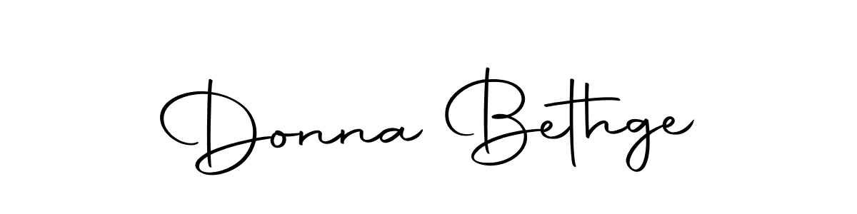 Also we have Donna Bethge name is the best signature style. Create professional handwritten signature collection using Autography-DOLnW autograph style. Donna Bethge signature style 10 images and pictures png