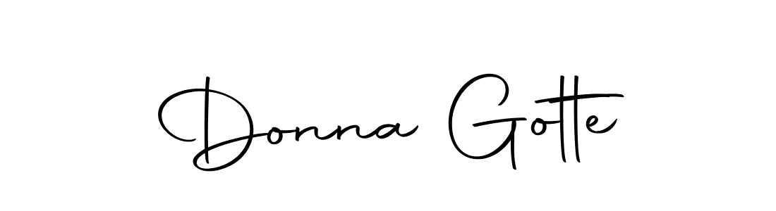 How to make Donna Gotte signature? Autography-DOLnW is a professional autograph style. Create handwritten signature for Donna Gotte name. Donna Gotte signature style 10 images and pictures png