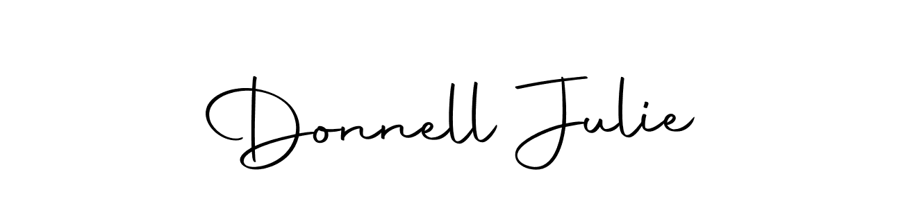Donnell Julie stylish signature style. Best Handwritten Sign (Autography-DOLnW) for my name. Handwritten Signature Collection Ideas for my name Donnell Julie. Donnell Julie signature style 10 images and pictures png