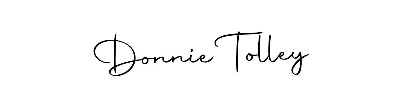 Make a short Donnie Tolley signature style. Manage your documents anywhere anytime using Autography-DOLnW. Create and add eSignatures, submit forms, share and send files easily. Donnie Tolley signature style 10 images and pictures png