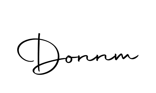 Donnm stylish signature style. Best Handwritten Sign (Autography-DOLnW) for my name. Handwritten Signature Collection Ideas for my name Donnm. Donnm signature style 10 images and pictures png