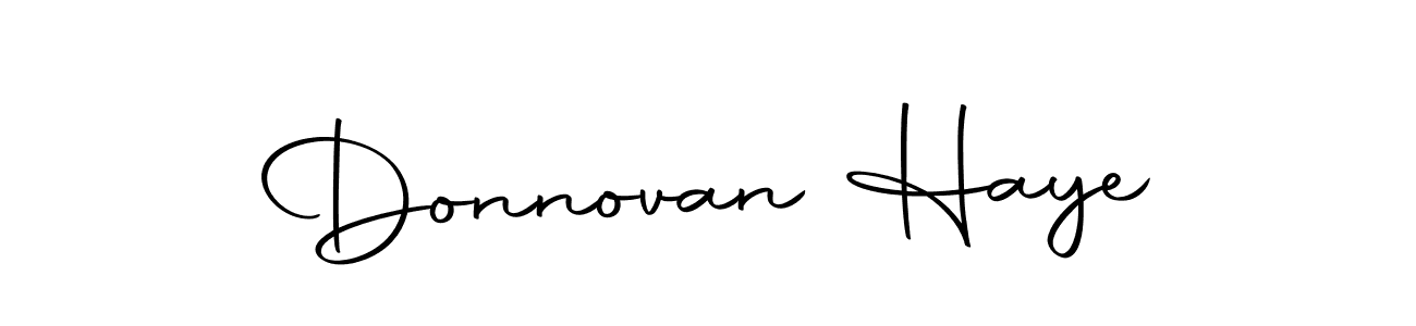 Similarly Autography-DOLnW is the best handwritten signature design. Signature creator online .You can use it as an online autograph creator for name Donnovan Haye. Donnovan Haye signature style 10 images and pictures png