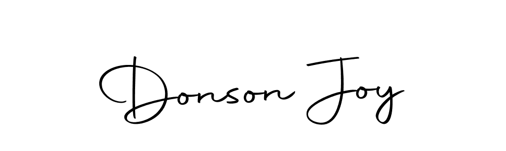 The best way (Autography-DOLnW) to make a short signature is to pick only two or three words in your name. The name Donson Joy include a total of six letters. For converting this name. Donson Joy signature style 10 images and pictures png