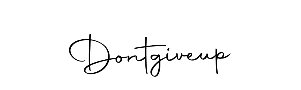 Also we have Dontgiveup name is the best signature style. Create professional handwritten signature collection using Autography-DOLnW autograph style. Dontgiveup signature style 10 images and pictures png