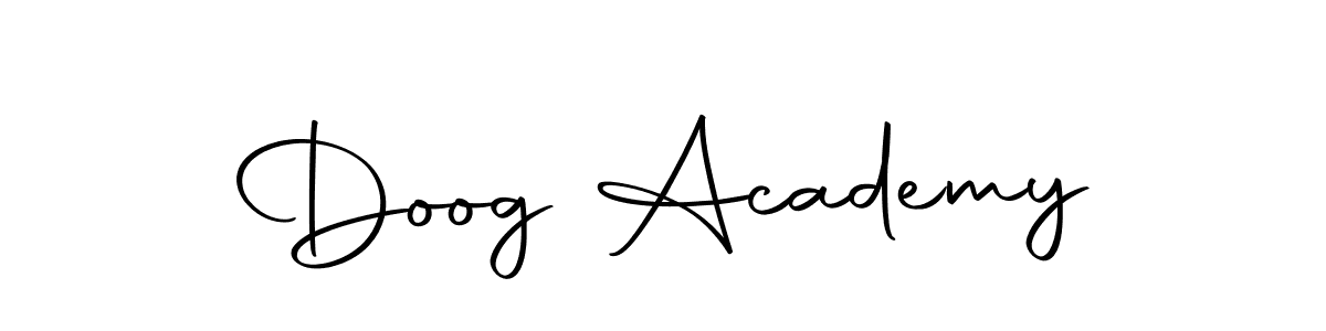How to make Doog Academy signature? Autography-DOLnW is a professional autograph style. Create handwritten signature for Doog Academy name. Doog Academy signature style 10 images and pictures png